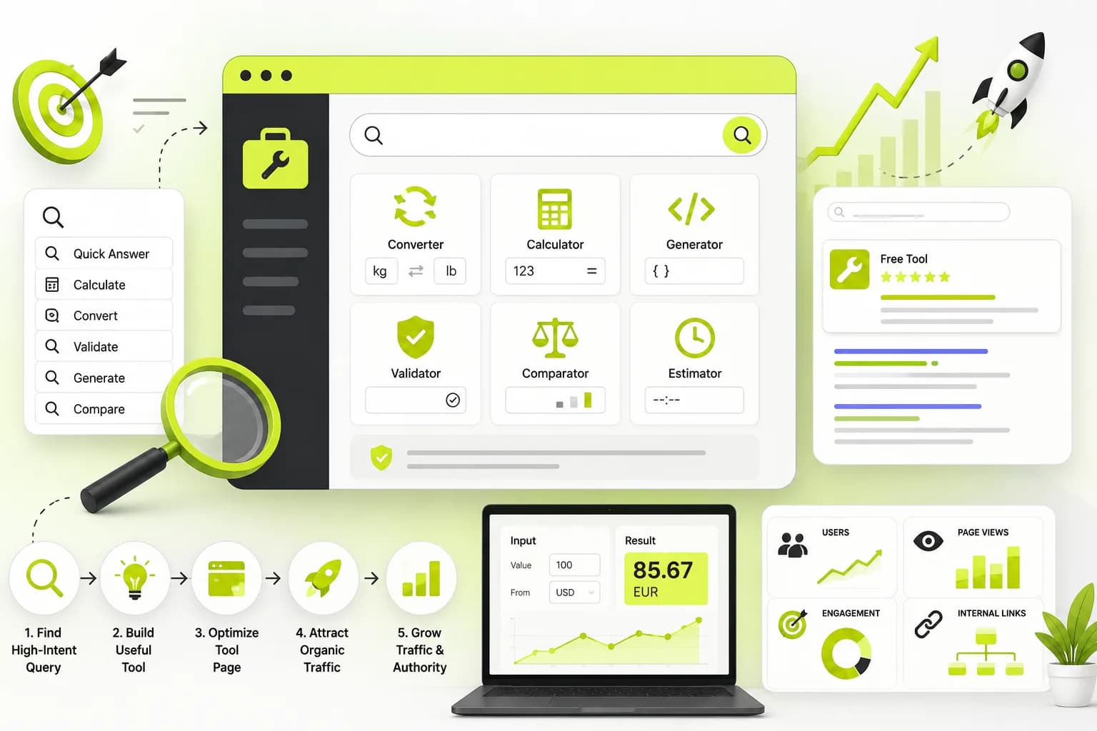 Free Tools SEO: Build Utility Pages That Rank