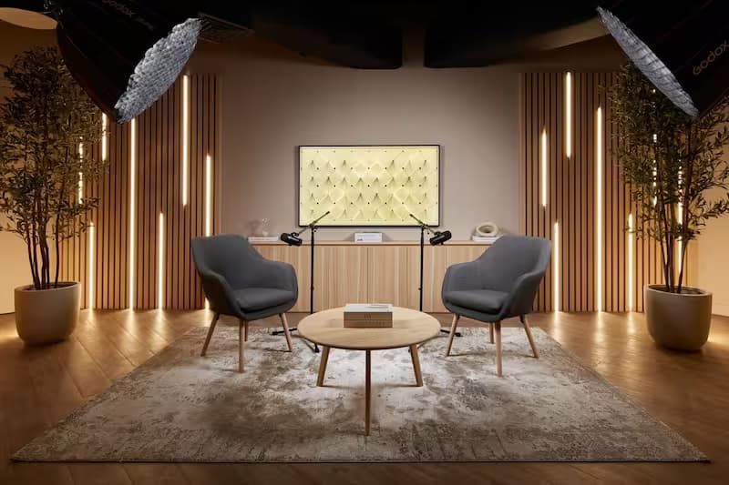 A creator recording in a Yanisa studio