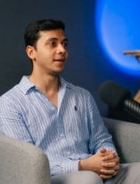 A creator recording in a Yanisa studio